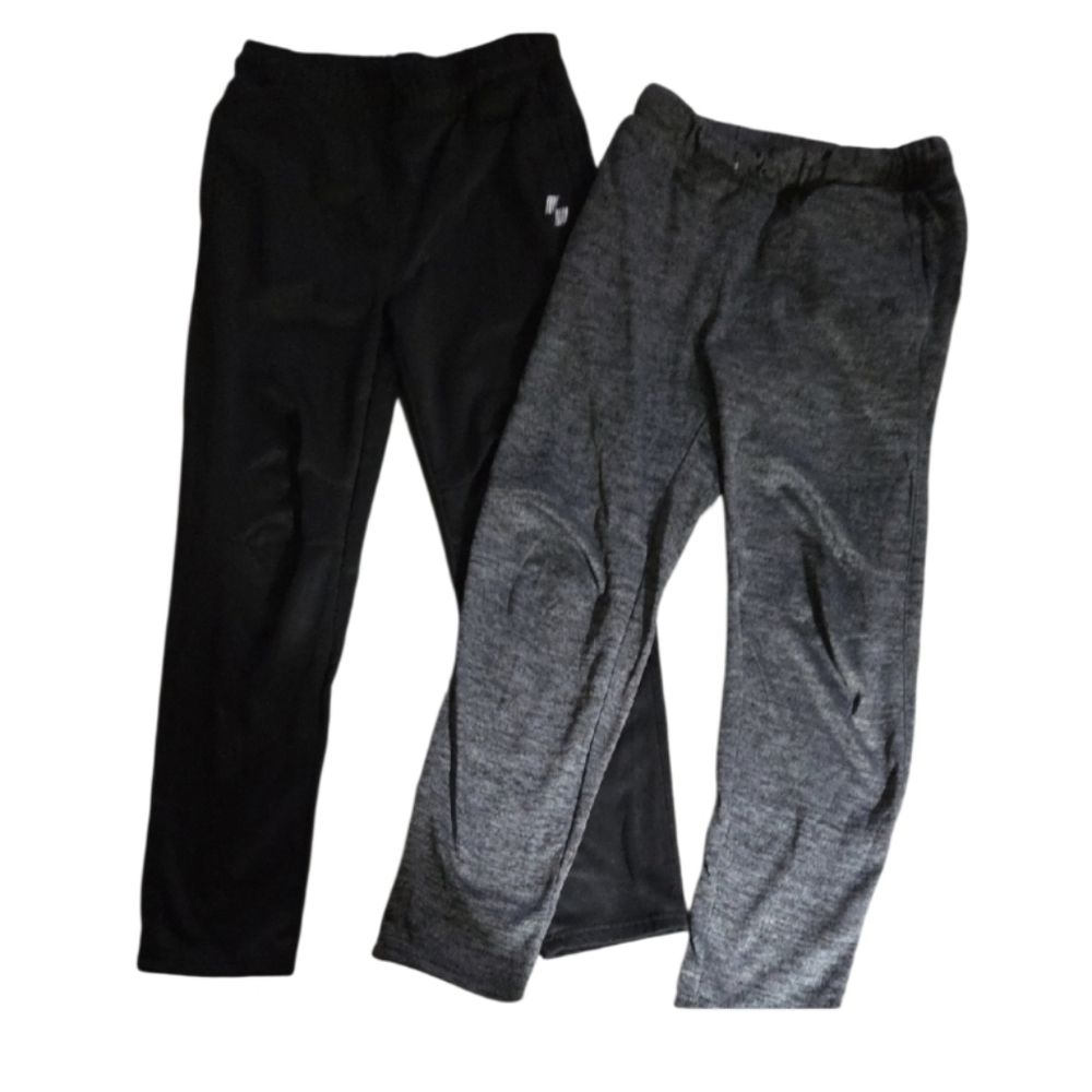 Childrens Place Sport Xl/14 Kids Black and Gray Joggers
